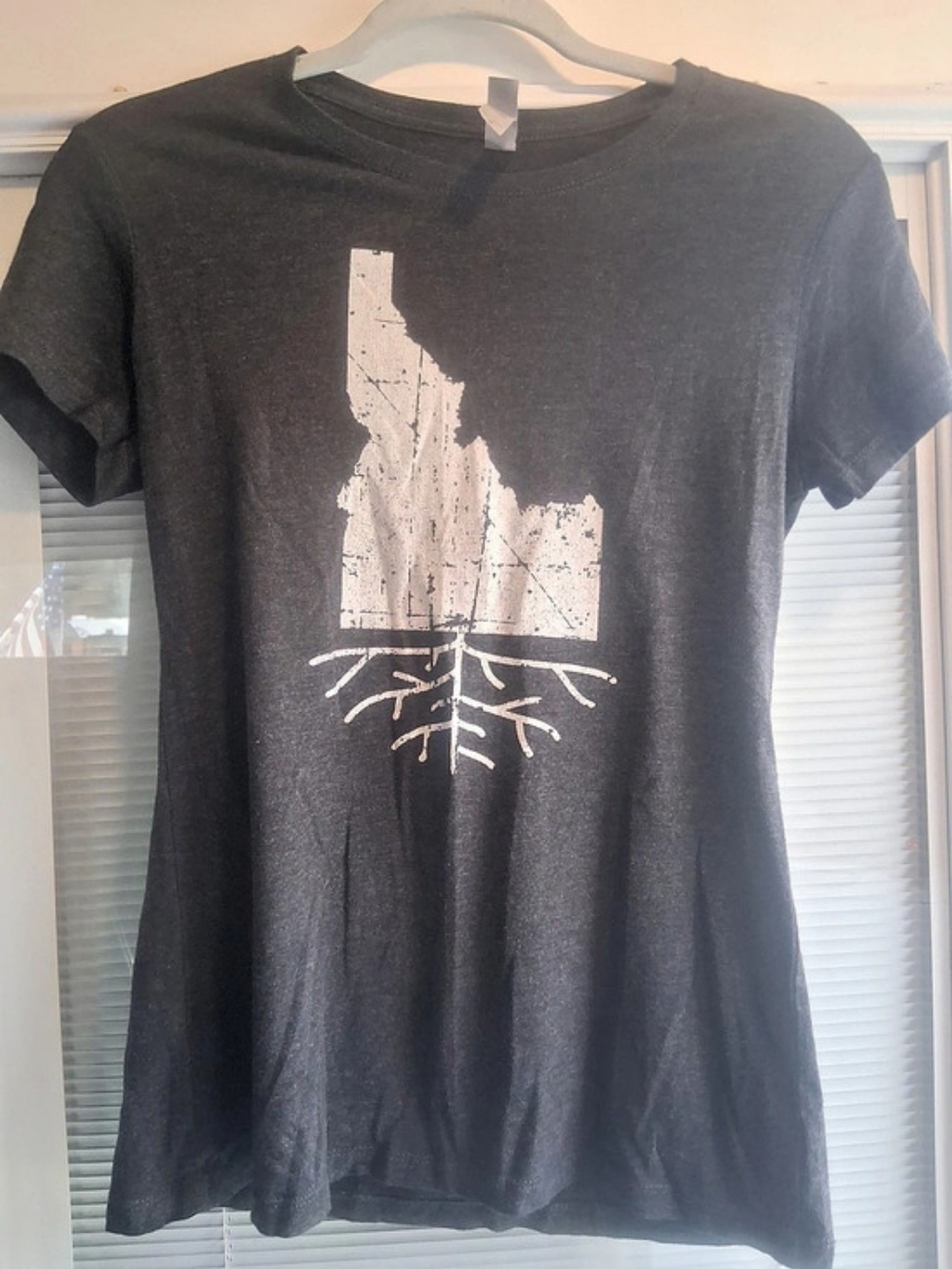 Next Level Graphic Tee in Black & White Size Medium